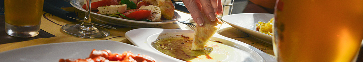 Eating Greek Halal Mediterranean at New York Gyro restaurant in St Cloud, MN.